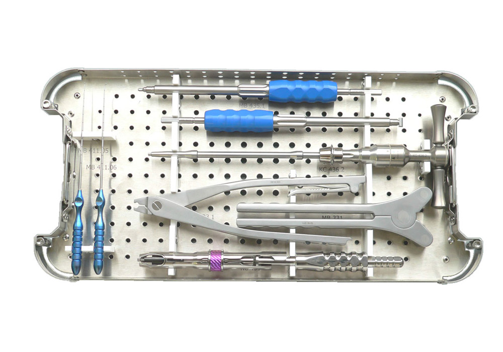 Набор инструментов для установки ТПВ (полный) в стерилизованном боксе